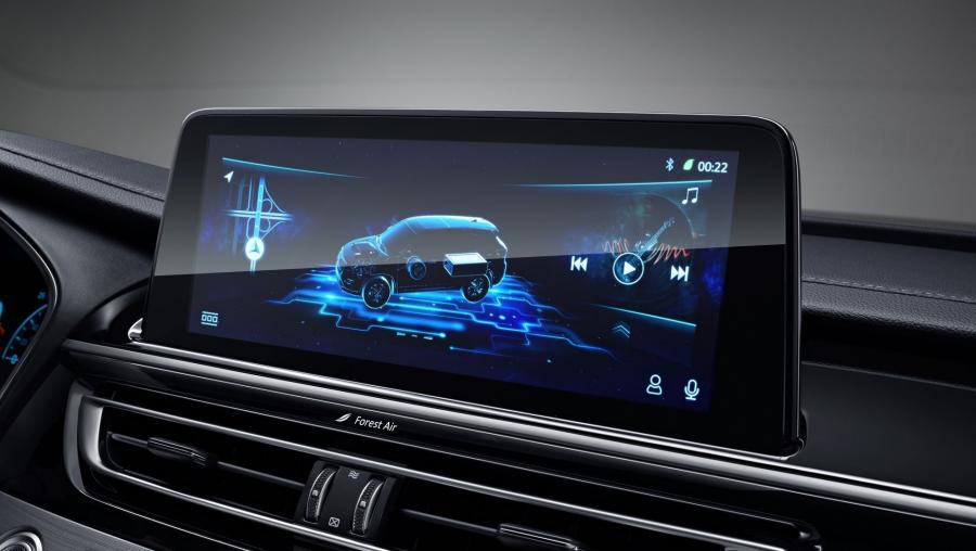 Детали интерьера Changan CS75 PHEV 2018 года  (фото 7 из 17)